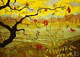 Paul Ranson Apple Tree With Red Fruit painting
